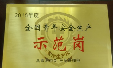 合浦收費站獲評2018年度“全國青年安全生產(chǎn)青年示范崗”